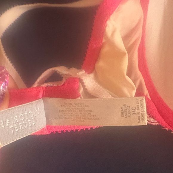 Victoria secret Pink Floral Embroidered Bra and Garter Brief Set - Picture 5 of 11